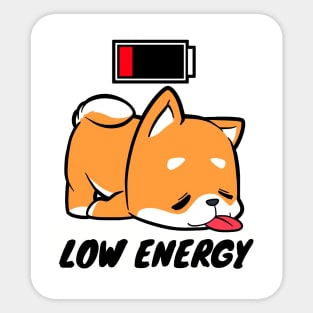 My social low energy Sticker